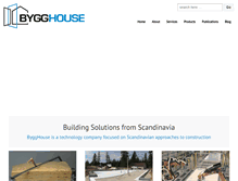 Tablet Screenshot of bygghouse.com